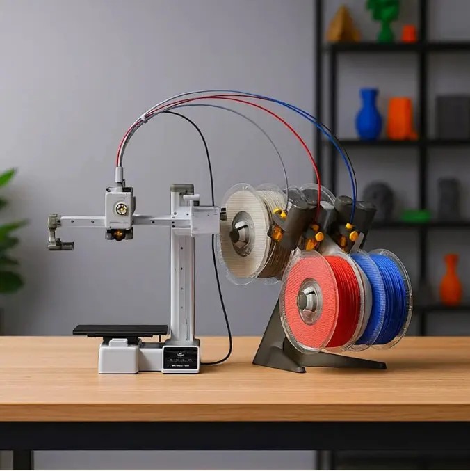 Impressora 3D Bambu Lab A1 Mini cinza sem AMS